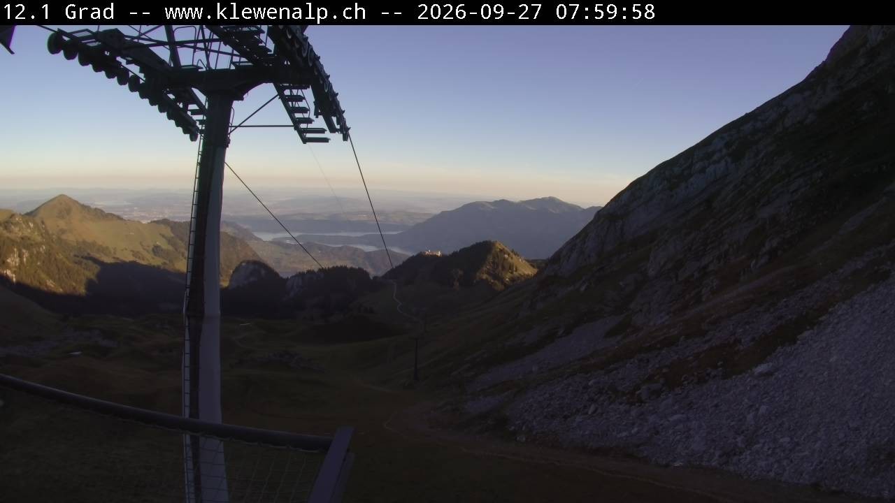 Archiv Foto Webcam Klewenalp - Bergstation