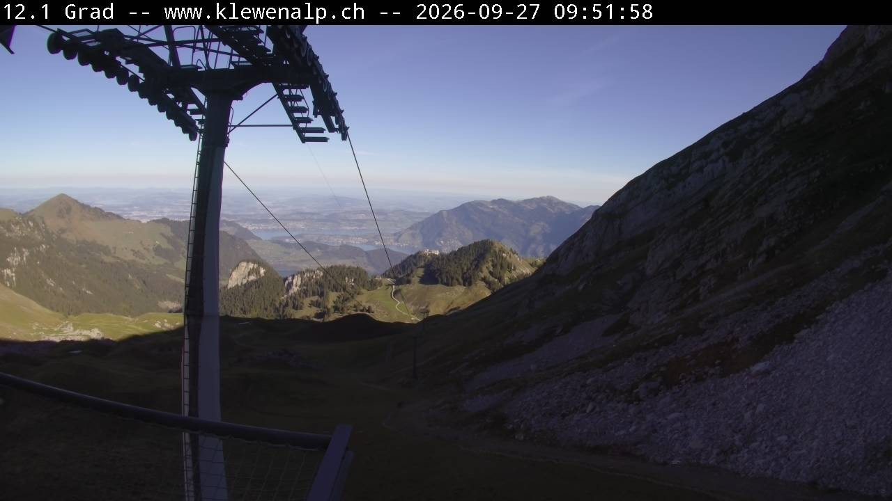 Archiv Foto Webcam Klewenalp - Bergstation