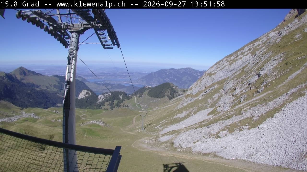 Archiv Foto Webcam Klewenalp - Bergstation