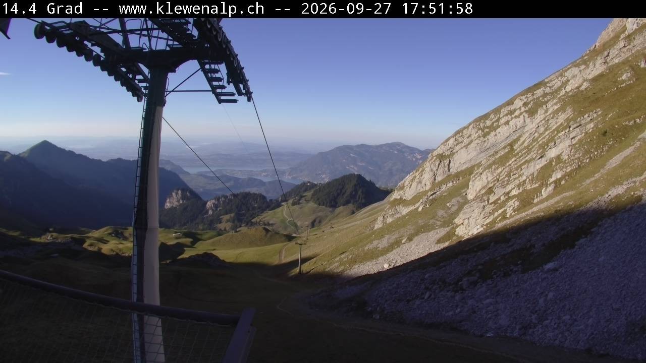 Archiv Foto Webcam Klewenalp - Bergstation