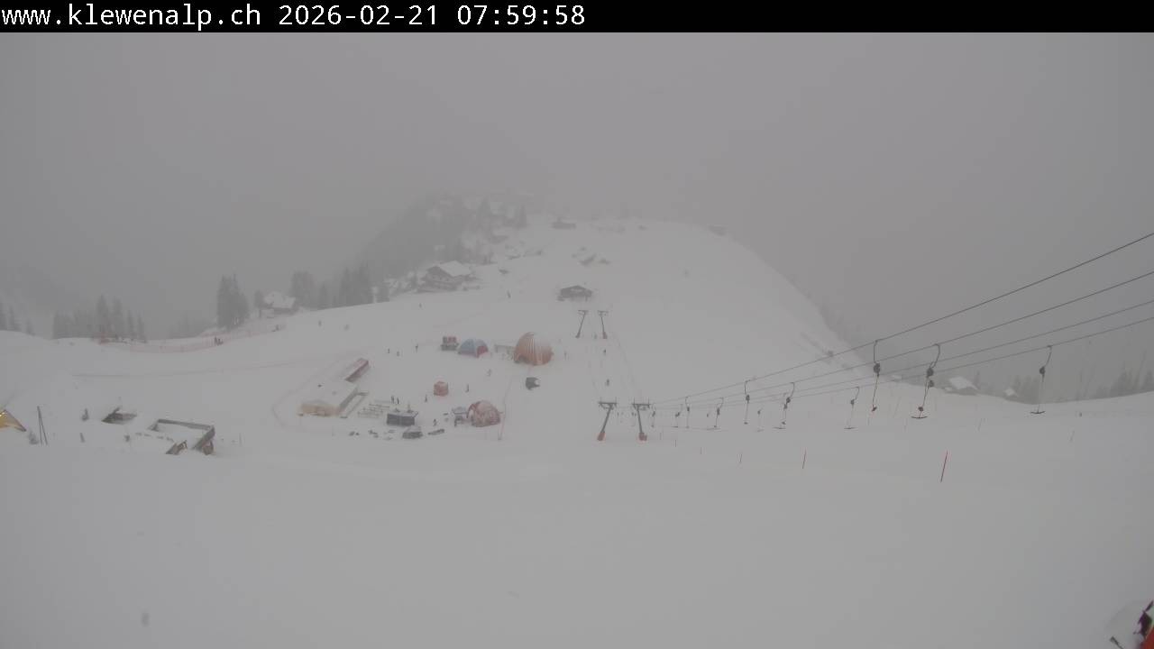 Archiv Foto Webcam Klewenalp - Blick nach Norden