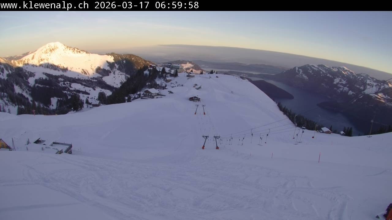 Archiv Foto Webcam Klewenalp - Blick nach Norden