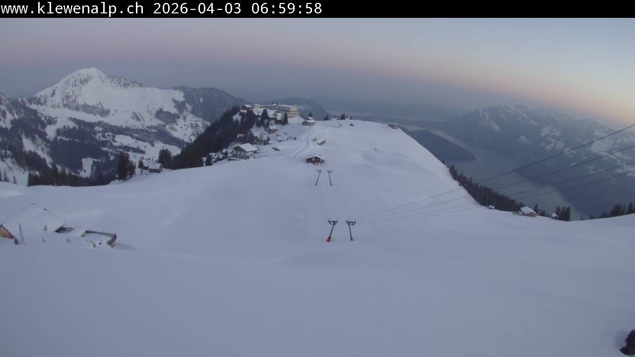 Archiv Foto Webcam Klewenalp - Blick nach Norden