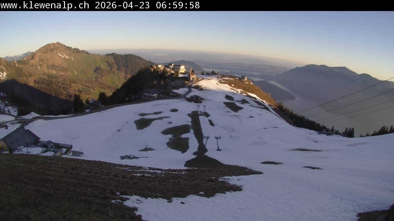 Archiv Foto Webcam Klewenalp - Blick nach Norden