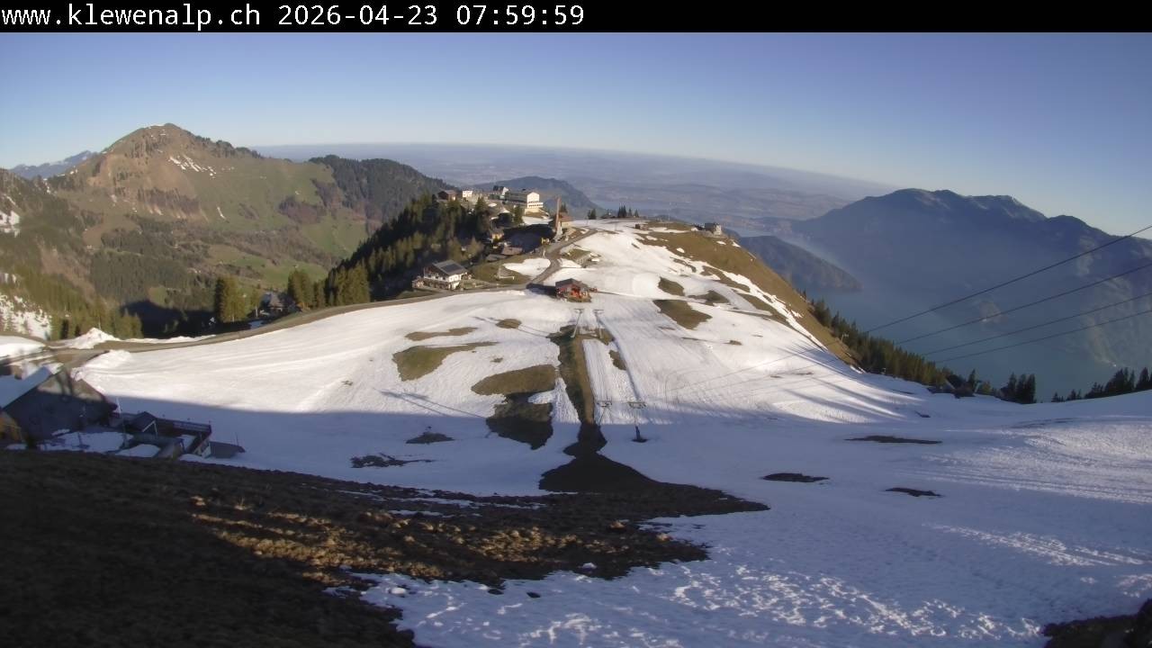 Archiv Foto Webcam Klewenalp - Blick nach Norden