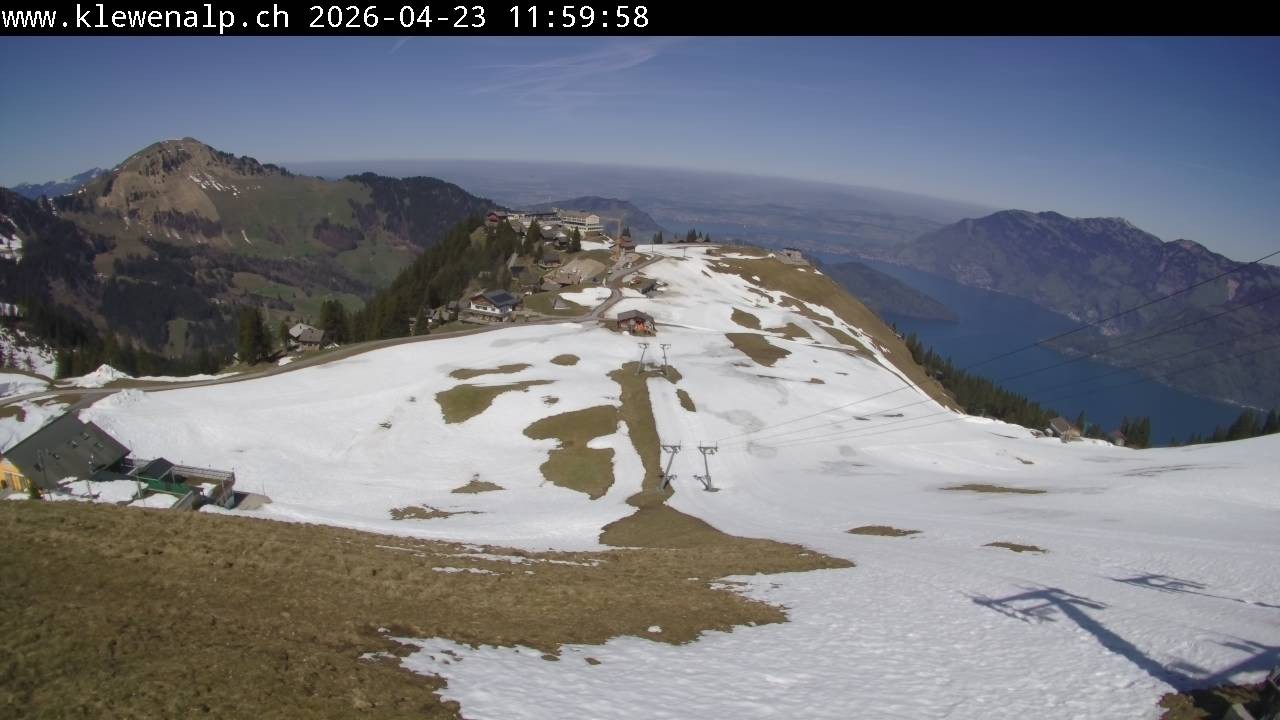 Archiv Foto Webcam Klewenalp - Blick nach Norden
