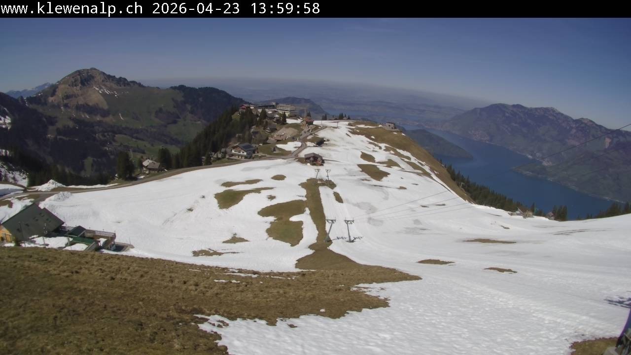 Archiv Foto Webcam Klewenalp - Blick nach Norden