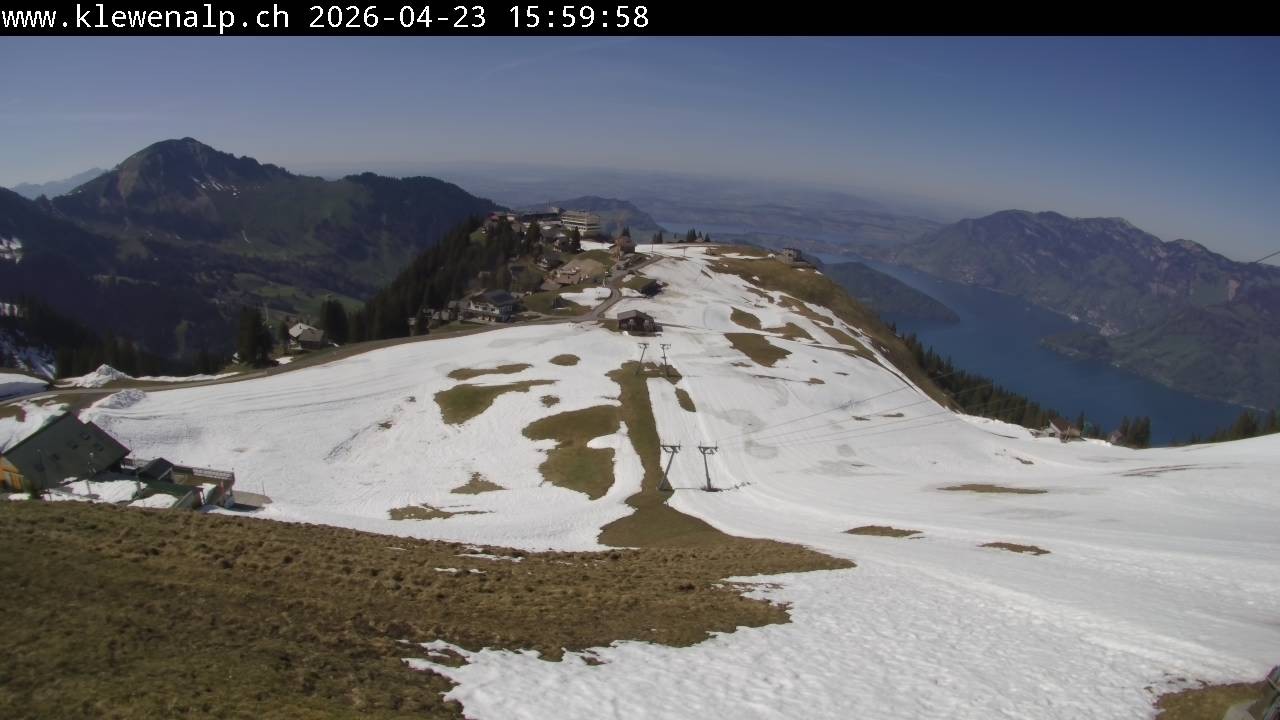 Archiv Foto Webcam Klewenalp - Blick nach Norden