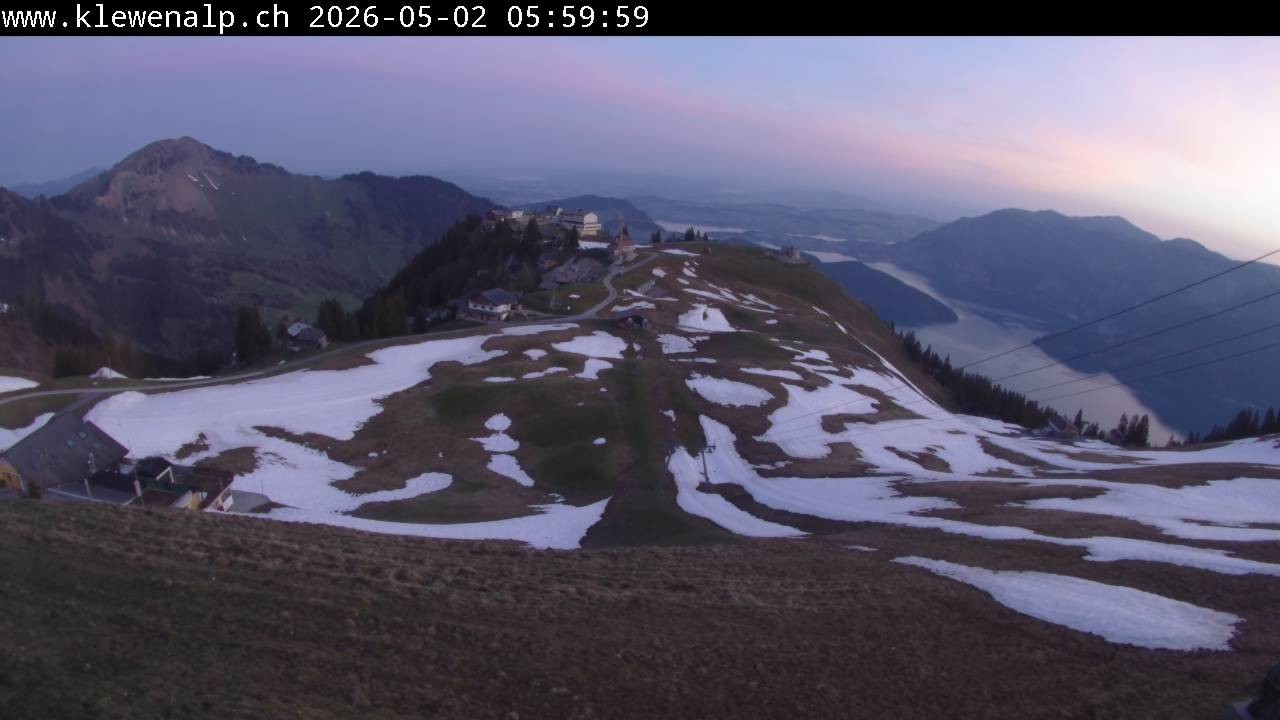 Archived image Webcam Klewenalp - View towards North