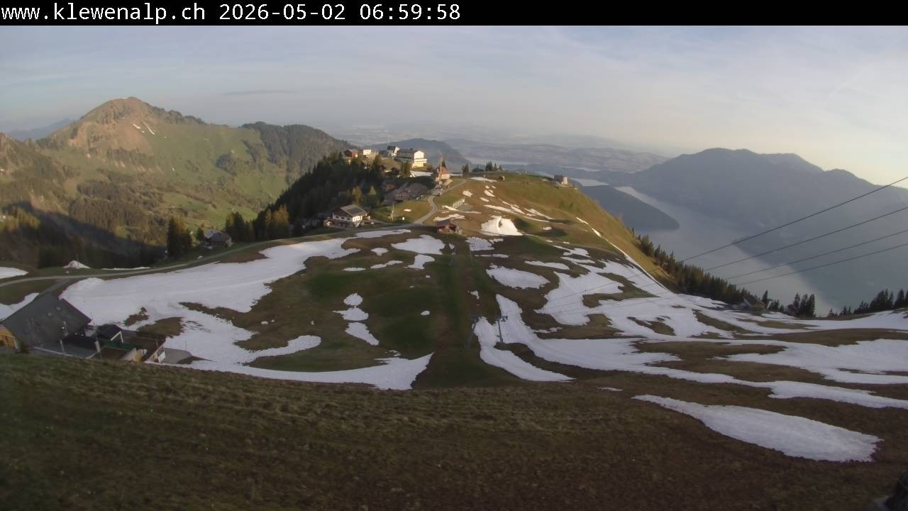 Archived image Webcam Klewenalp - View towards North