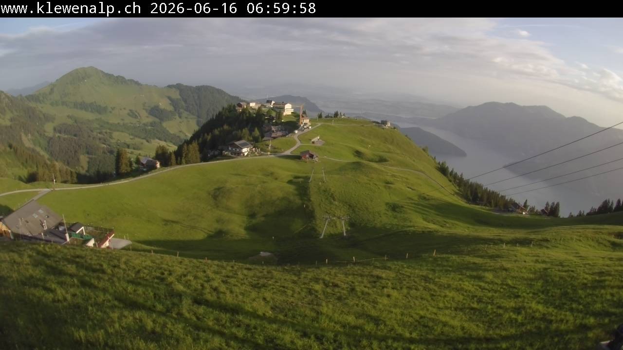 Archived image Webcam Klewenalp - View towards North