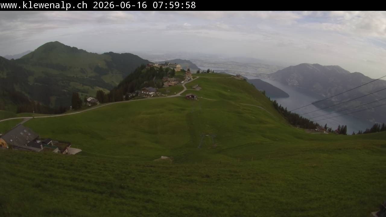 Archived image Webcam Klewenalp - View towards North