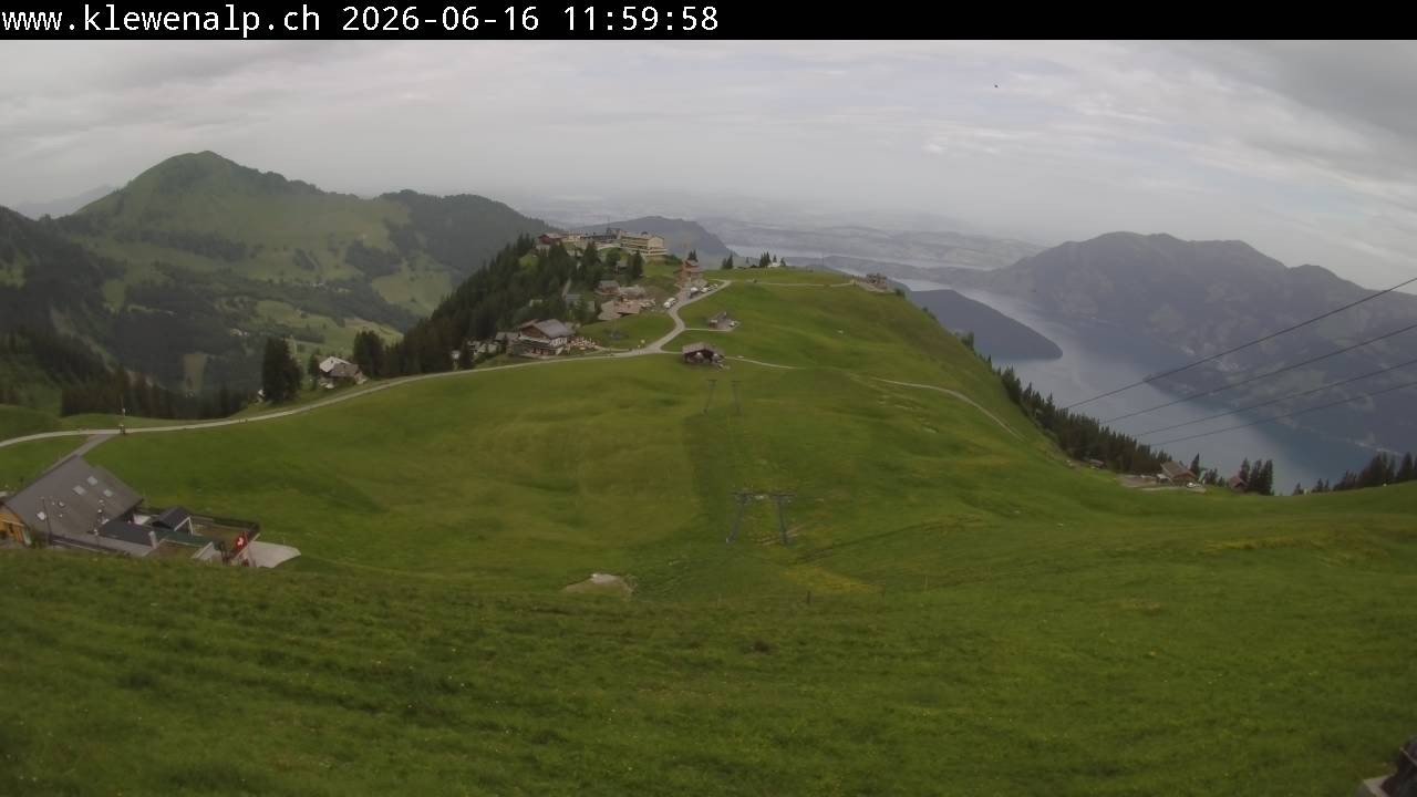 Archived image Webcam Klewenalp - View towards North