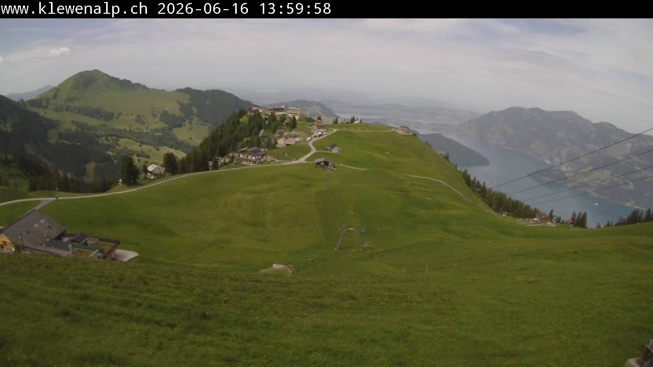Archived image Webcam Klewenalp - View towards North