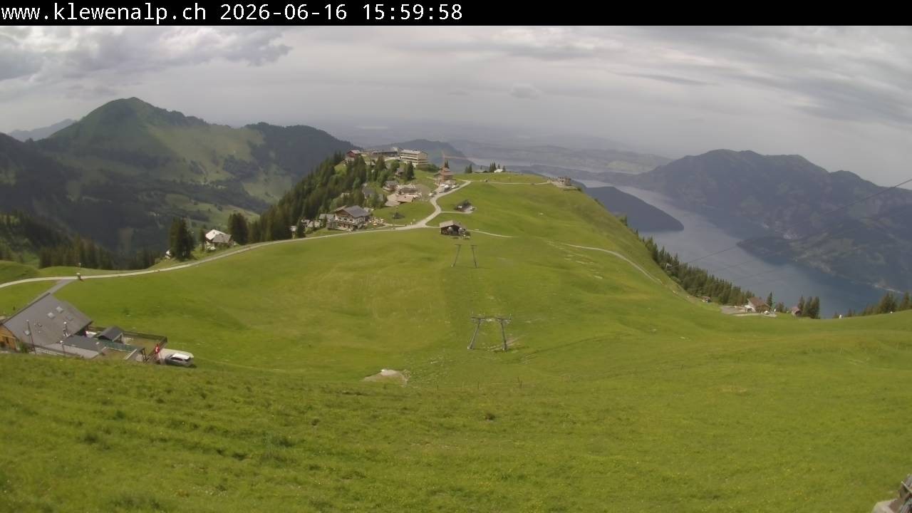 Archived image Webcam Klewenalp - View towards North