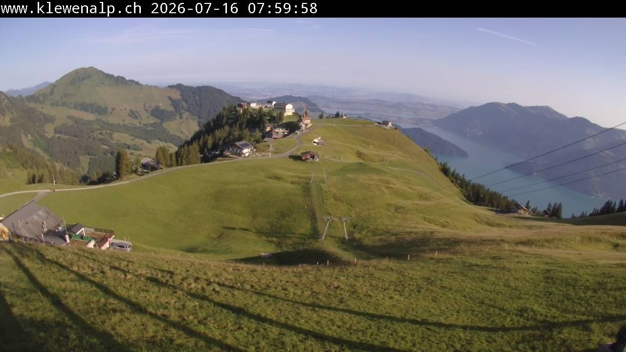 Archiv Foto Webcam Klewenalp - Blick nach Norden