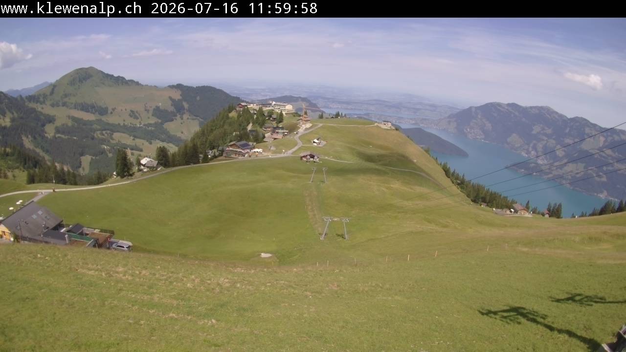 Archiv Foto Webcam Klewenalp - Blick nach Norden