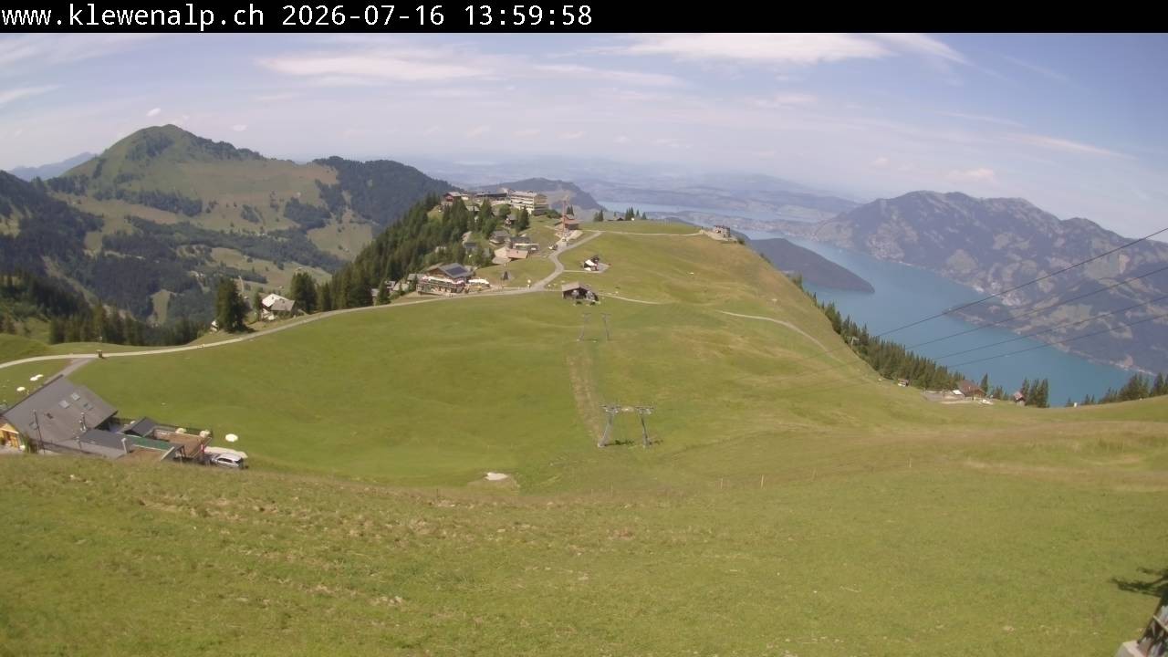 Archiv Foto Webcam Klewenalp - Blick nach Norden