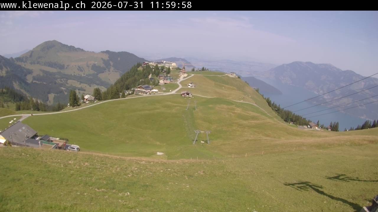 Archiv Foto Webcam Klewenalp - Blick nach Norden