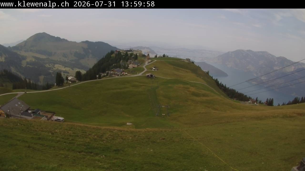 Archiv Foto Webcam Klewenalp - Blick nach Norden