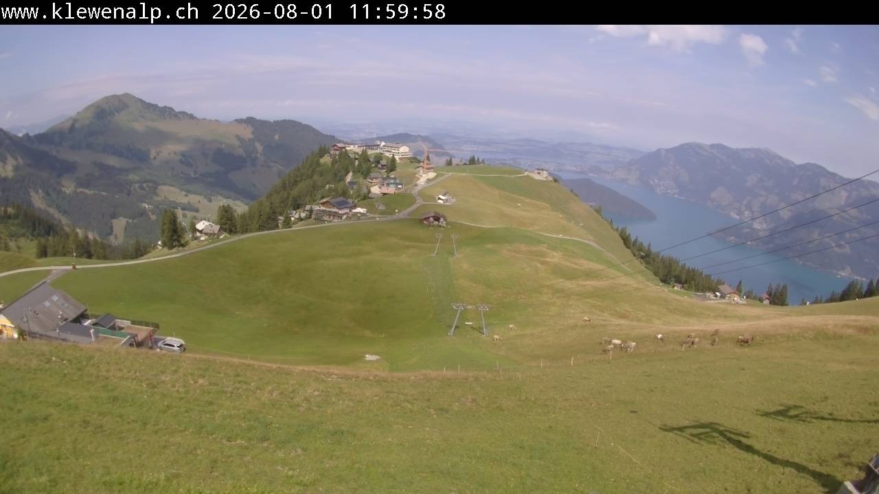 Archiv Foto Webcam Klewenalp - Blick nach Norden