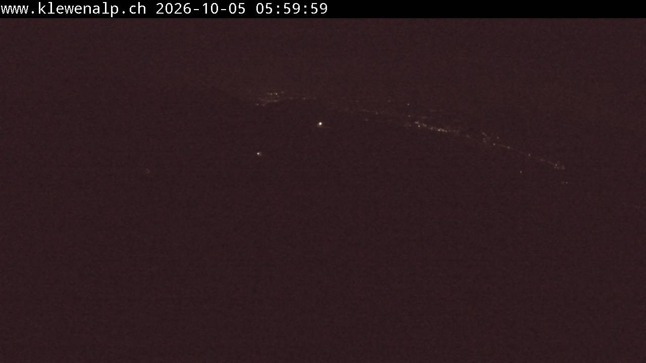 Archiv Foto Webcam Klewenalp - Blick nach Norden