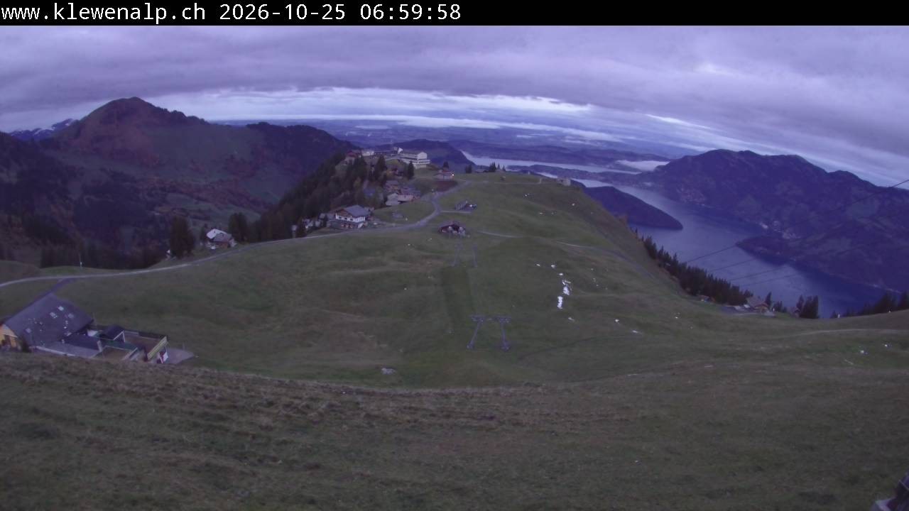 Archiv Foto Webcam Klewenalp - Blick nach Norden