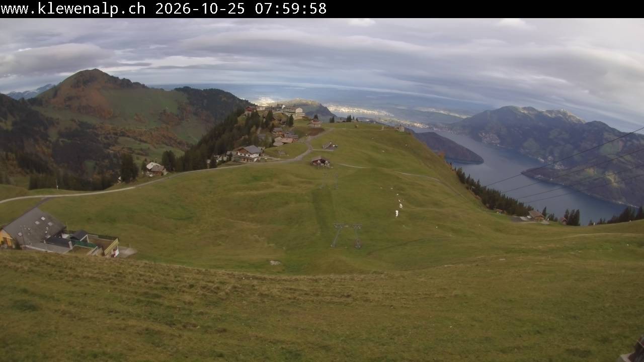 Archiv Foto Webcam Klewenalp - Blick nach Norden