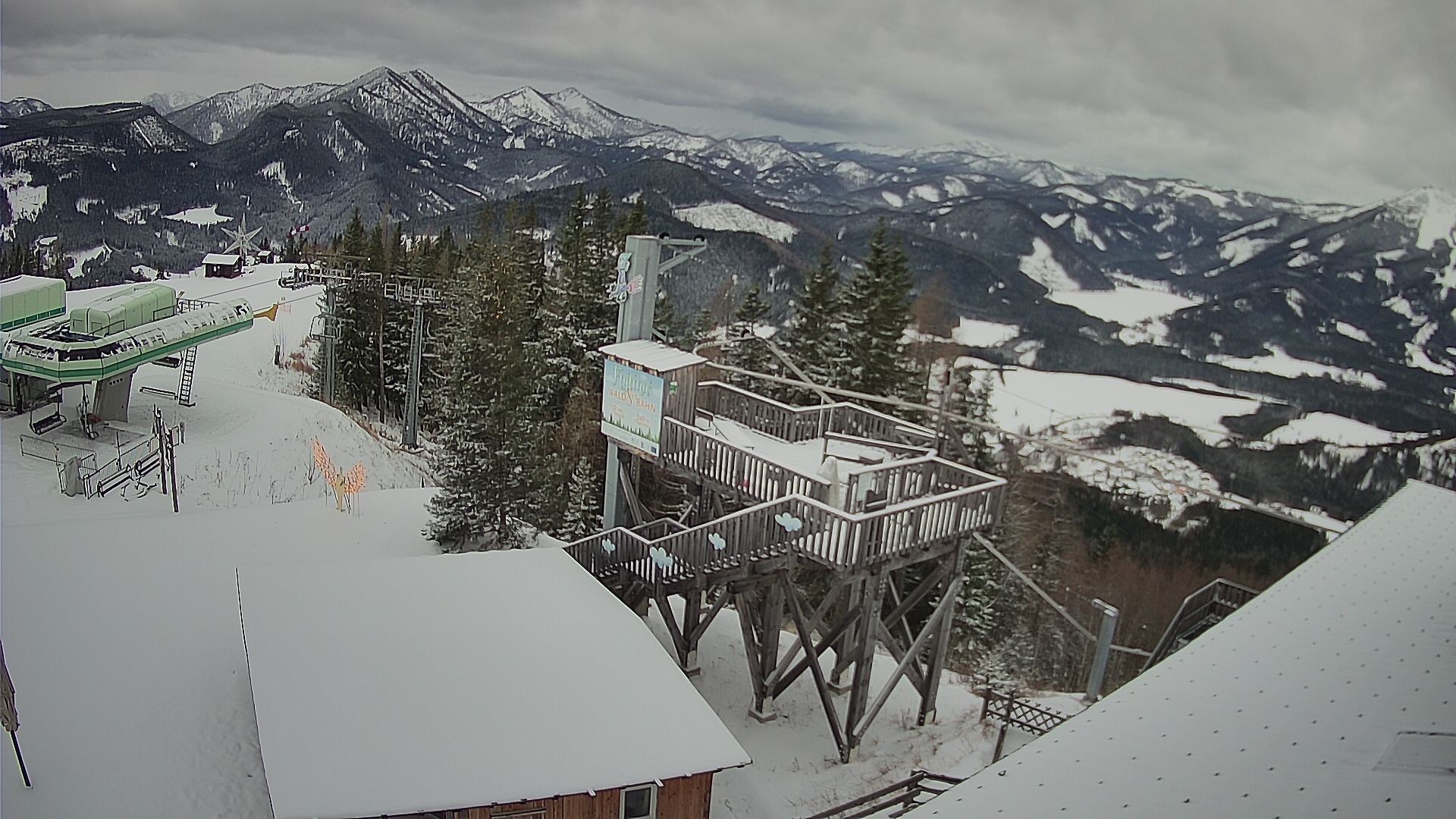 Archiv Foto Webcam Mariazeller Bürgeralpe