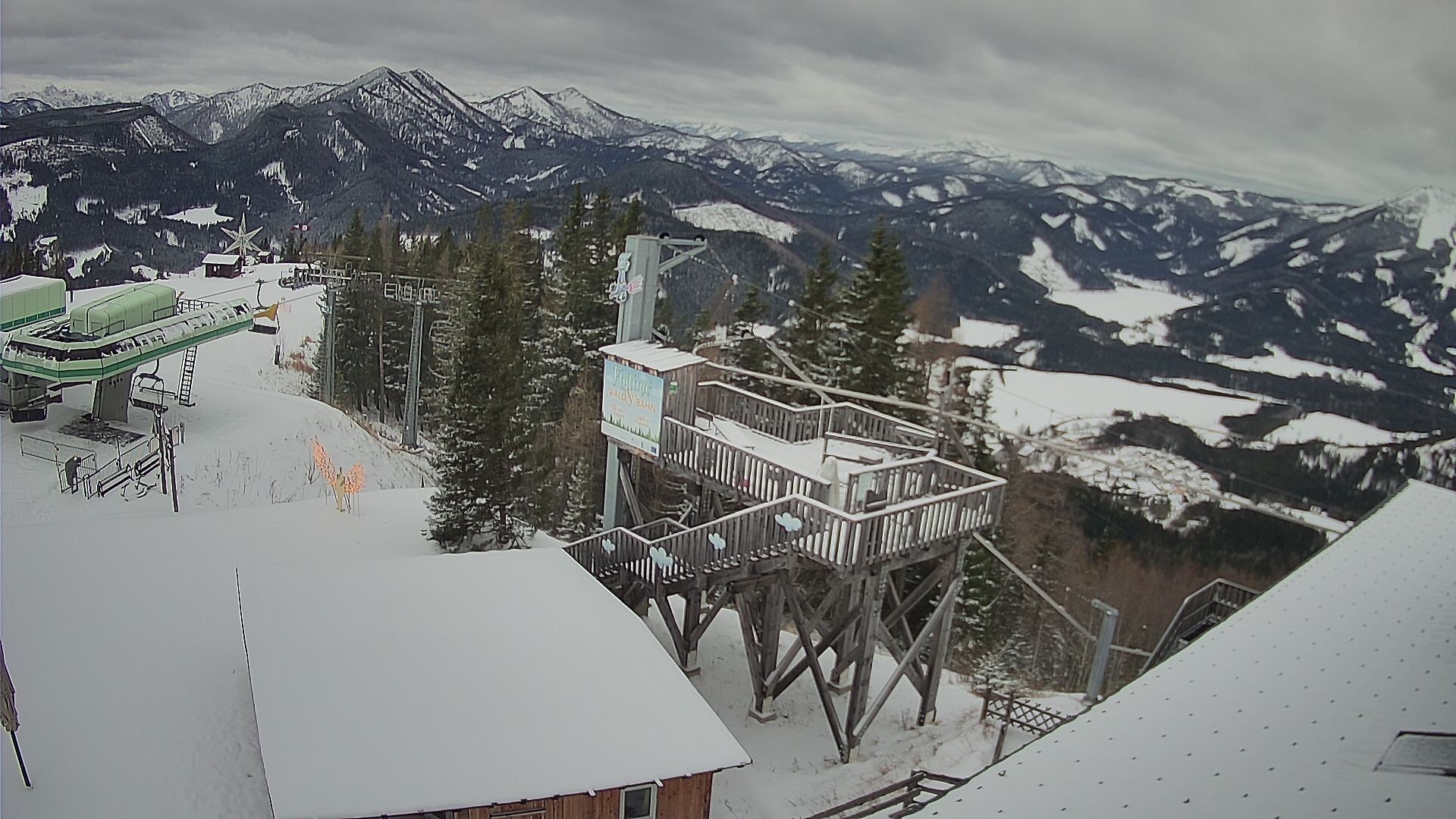 Archiv Foto Webcam Mariazeller Bürgeralpe