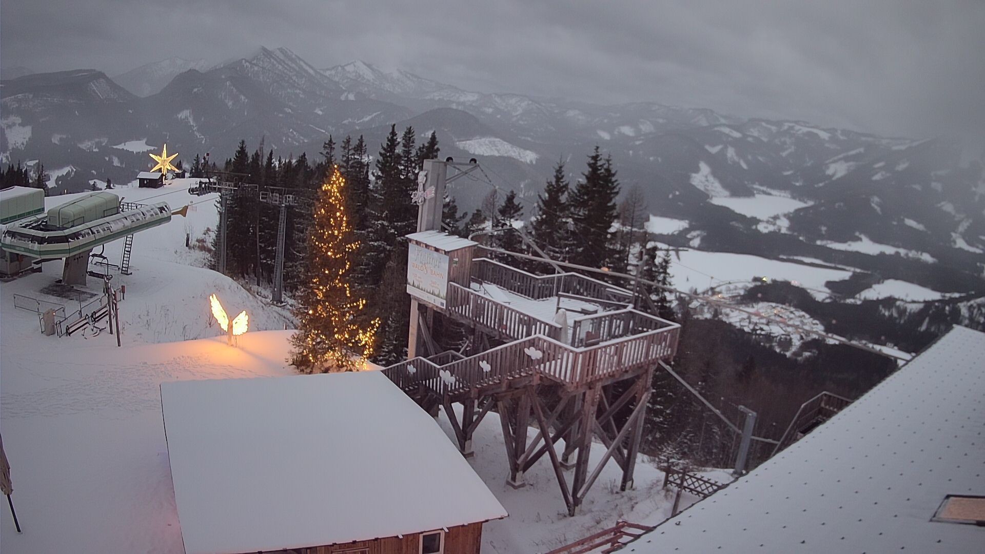 Archiv Foto Webcam Mariazeller Bürgeralpe