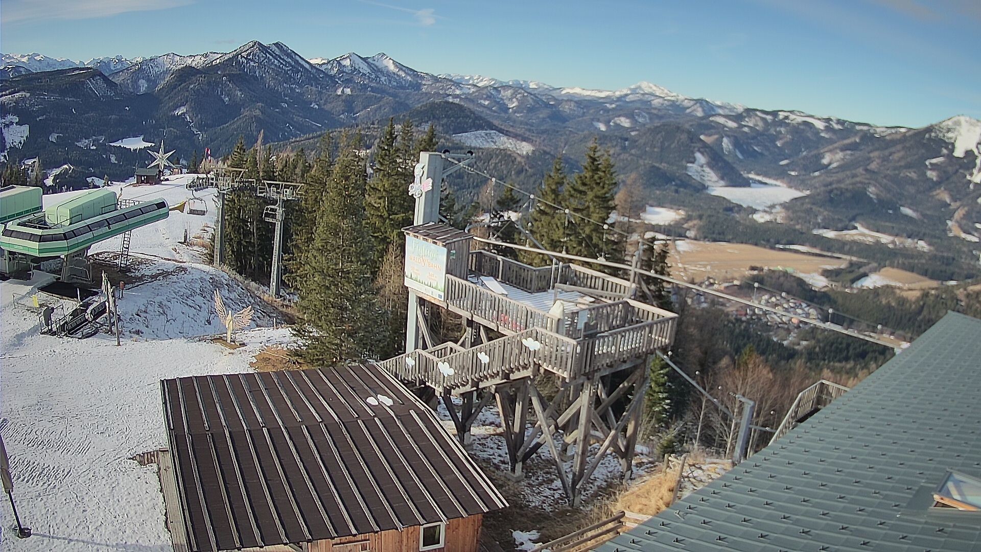 Archiv Foto Webcam Mariazeller Bürgeralpe