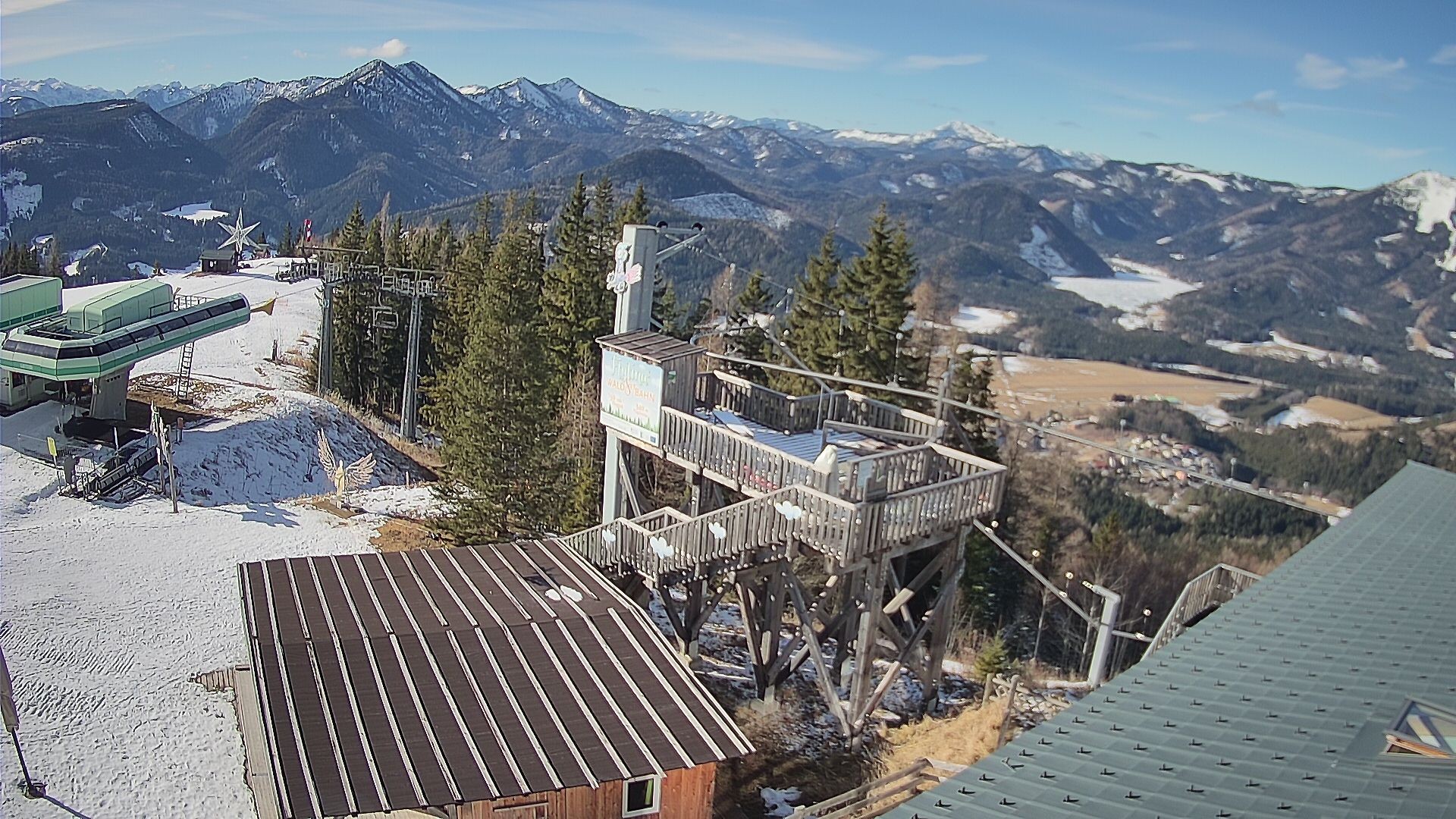 Archiv Foto Webcam Mariazeller Bürgeralpe