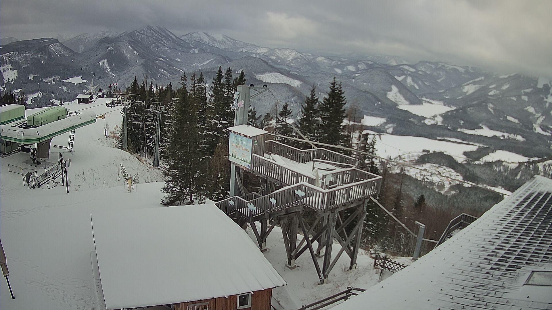 Archiv Foto Webcam Mariazeller Bürgeralpe