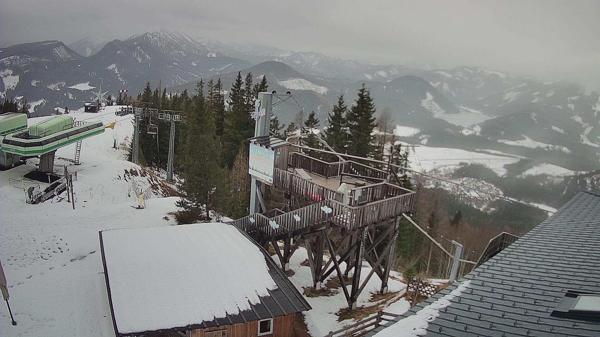 Archiv Foto Webcam Mariazeller Bürgeralpe