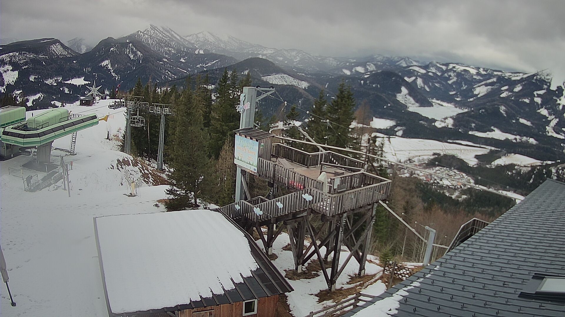 Archiv Foto Webcam Mariazeller Bürgeralpe