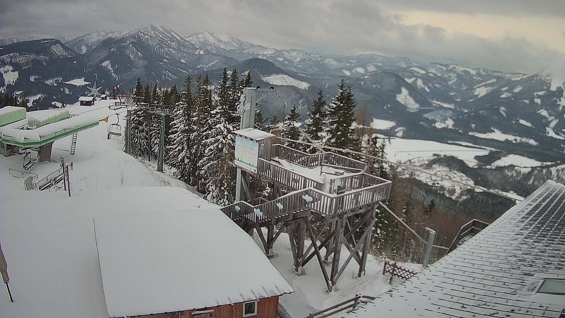 Archiv Foto Webcam Mariazeller Bürgeralpe