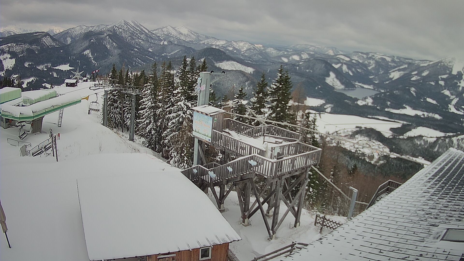 Archiv Foto Webcam Mariazeller Bürgeralpe