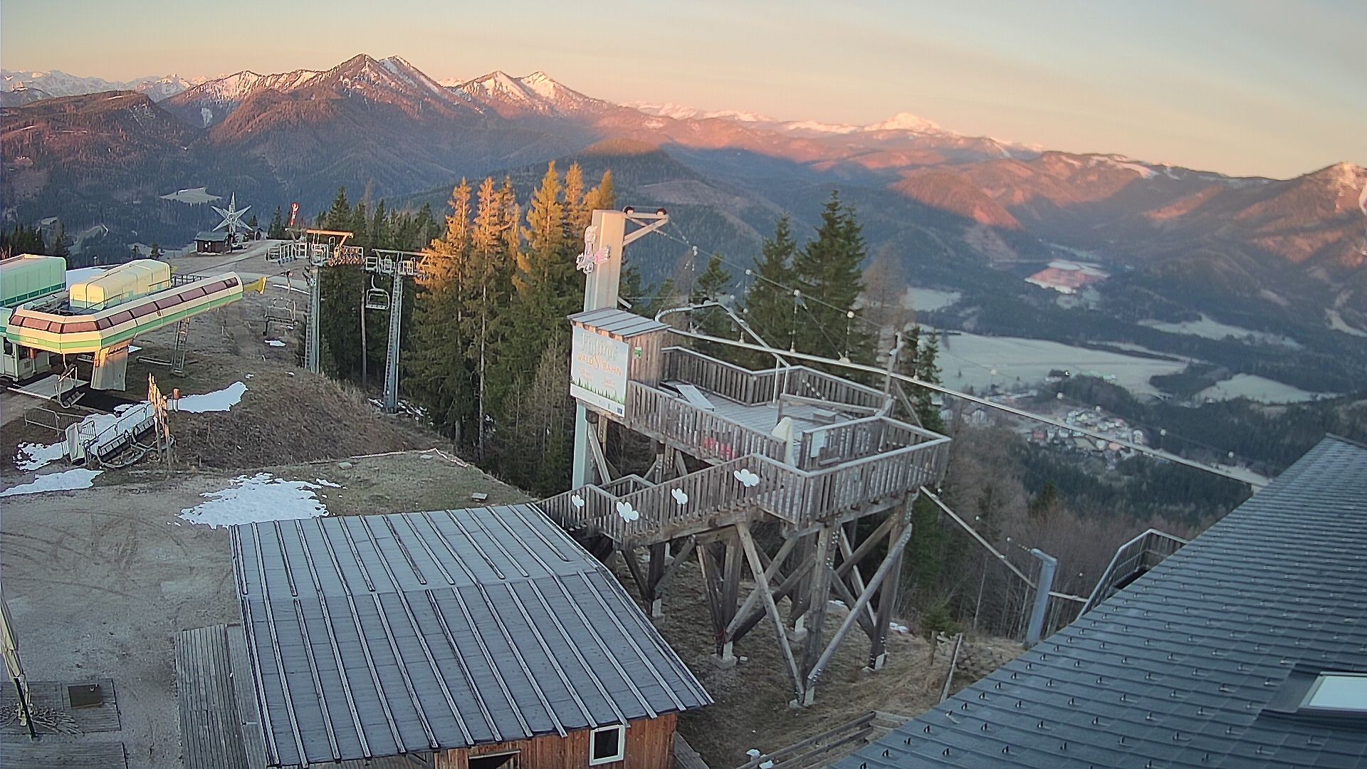 Archiv Foto Webcam Mariazeller Bürgeralpe