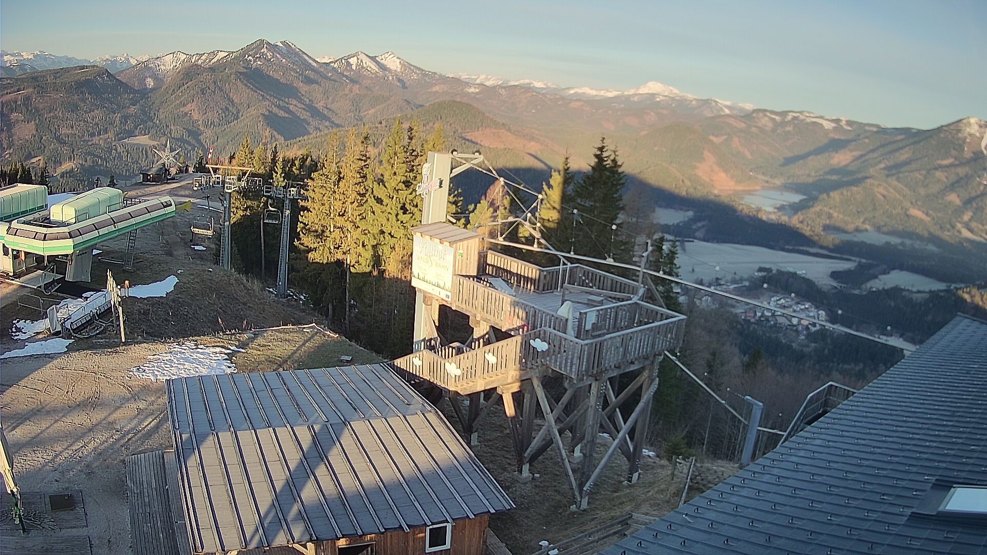 Archiv Foto Webcam Mariazeller Bürgeralpe