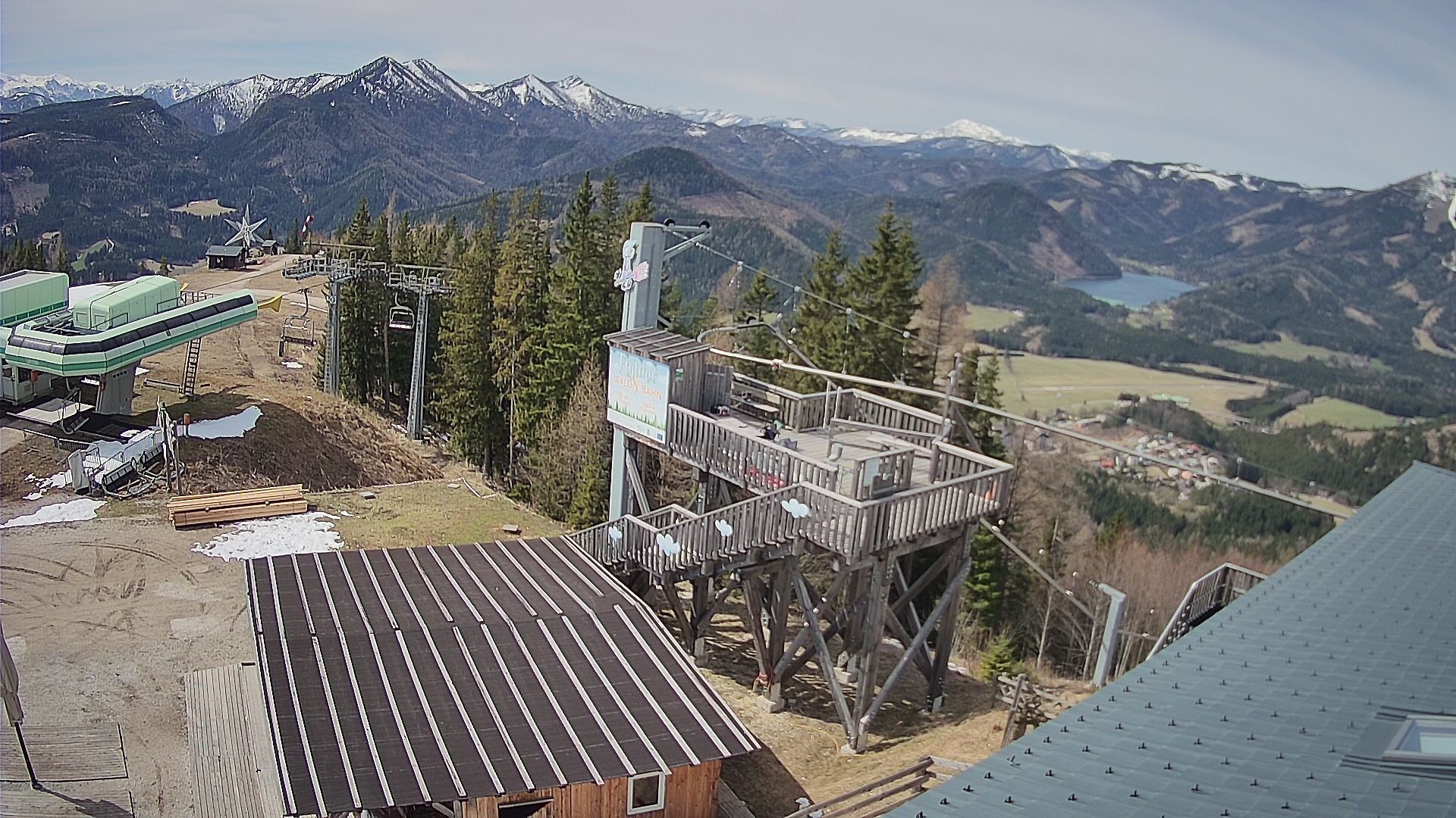 Archiv Foto Webcam Mariazeller Bürgeralpe