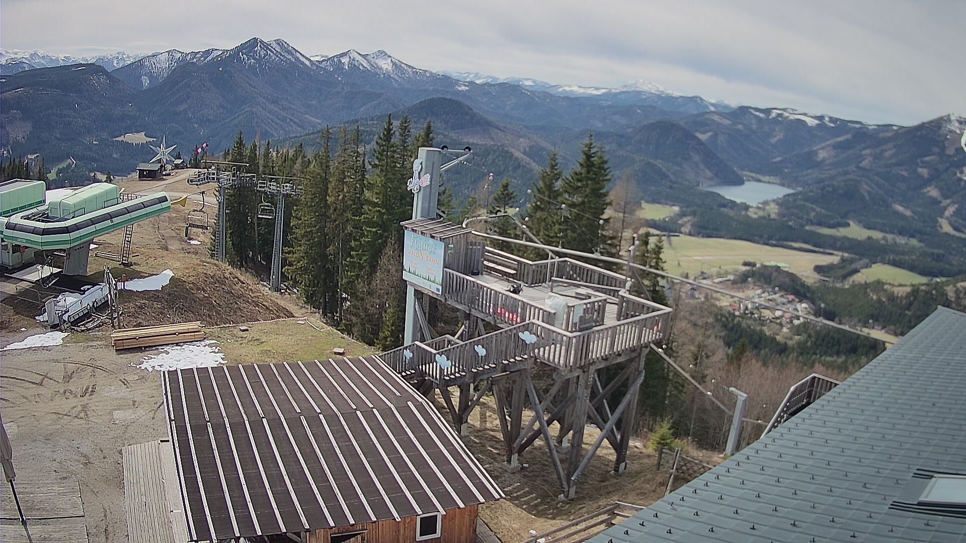 Archiv Foto Webcam Mariazeller Bürgeralpe