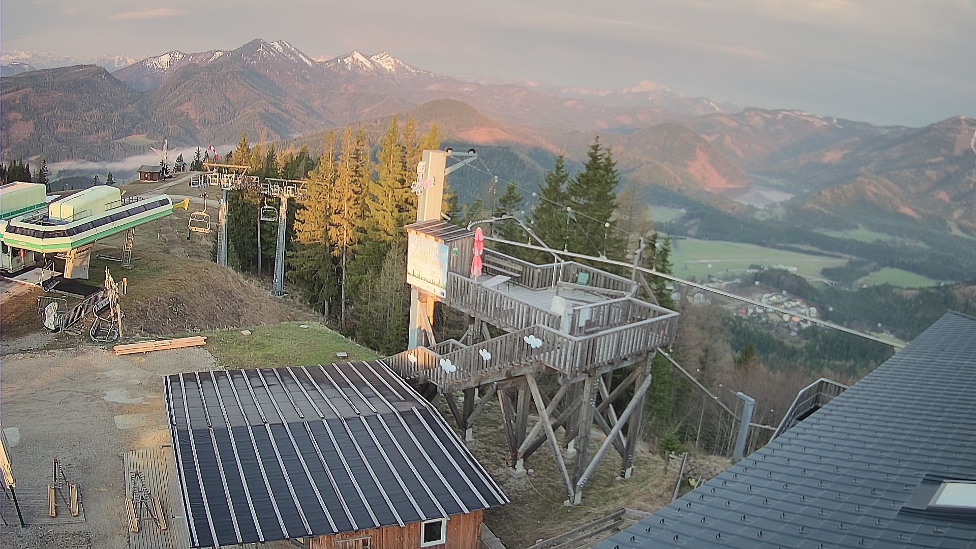 Archiv Foto Webcam Mariazeller Bürgeralpe