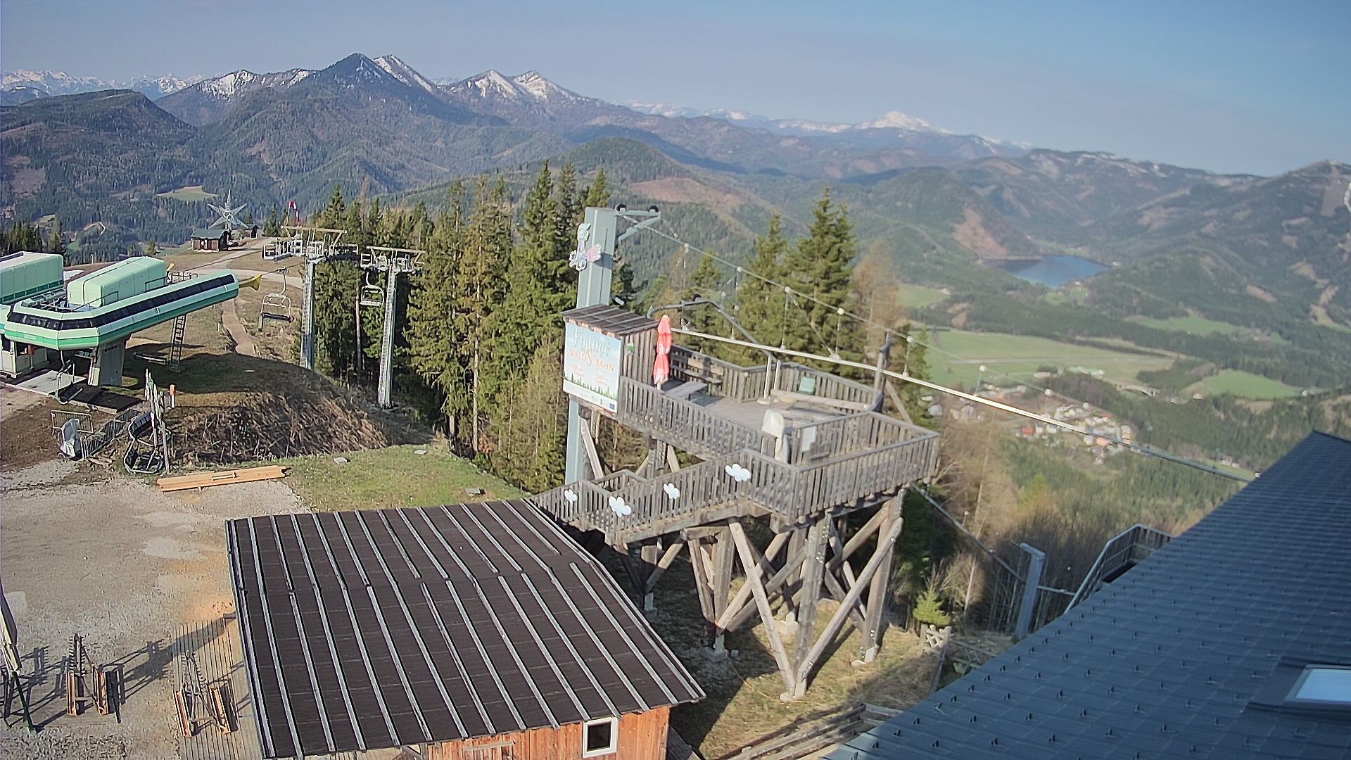 Archiv Foto Webcam Mariazeller Bürgeralpe