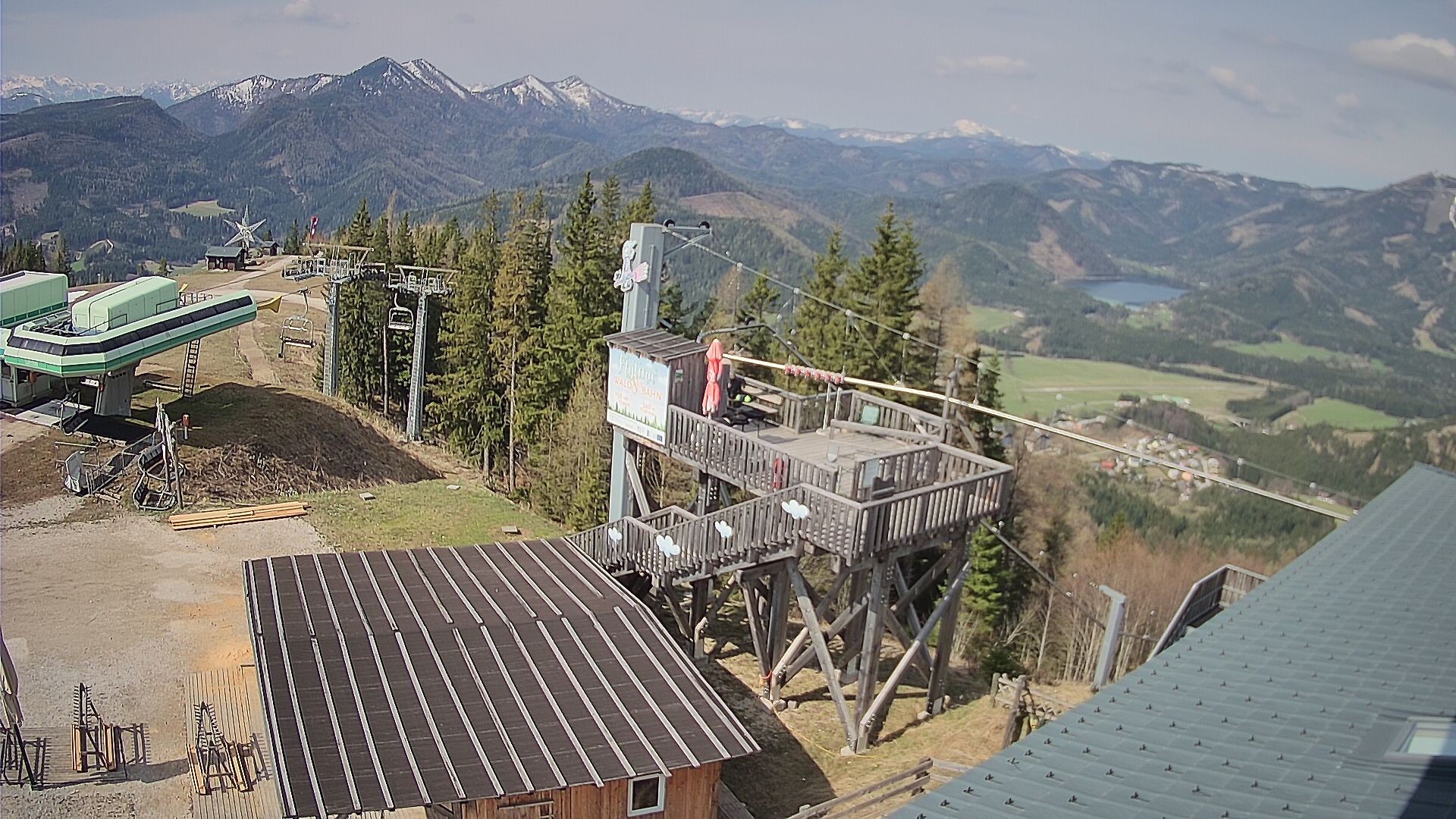 Archiv Foto Webcam Mariazeller Bürgeralpe