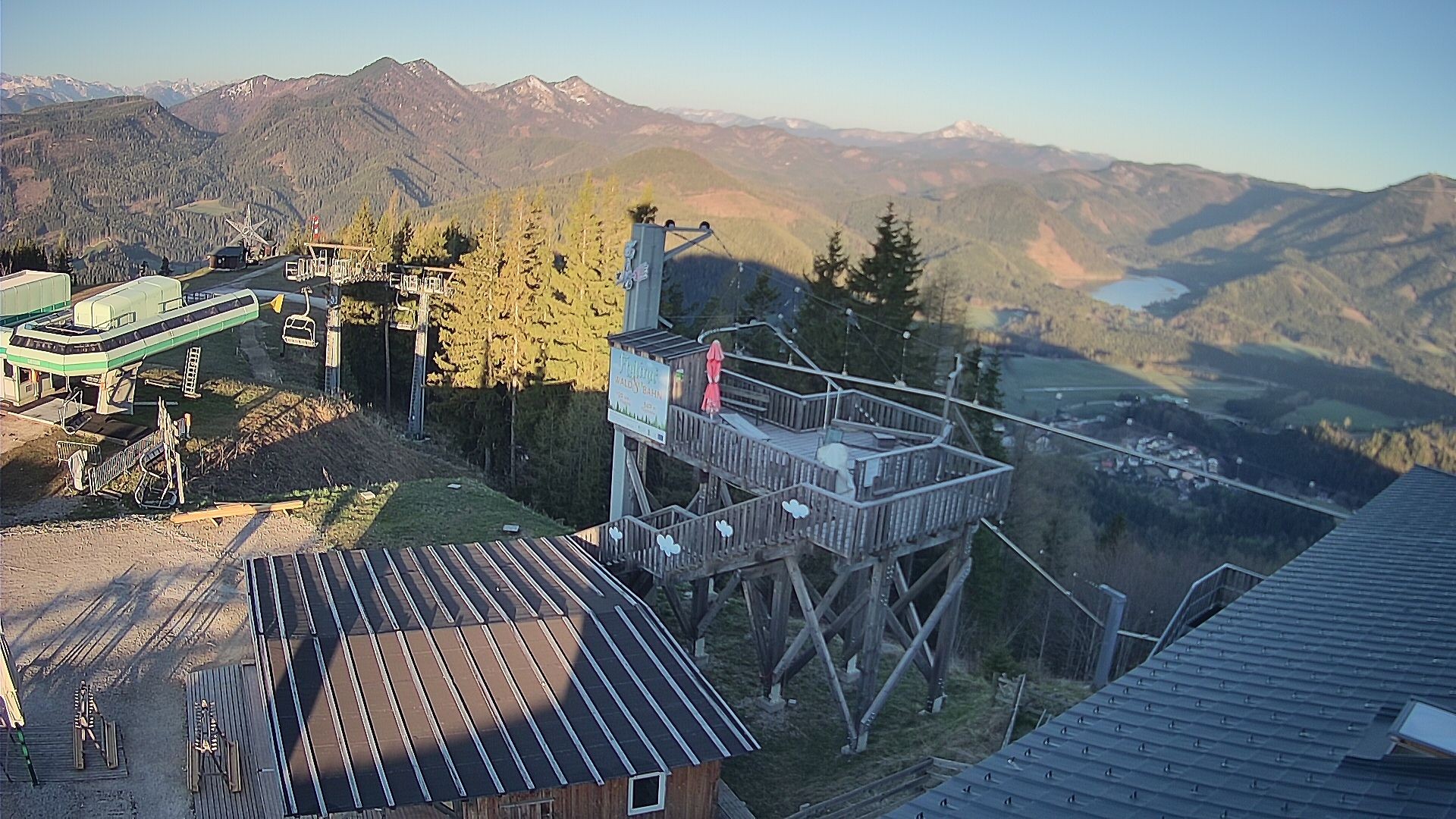 Archiv Foto Webcam Mariazeller Bürgeralpe