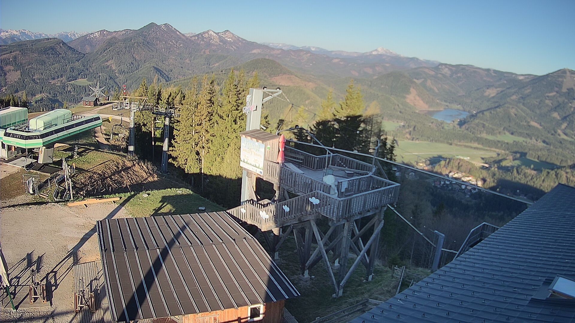 Archiv Foto Webcam Mariazeller Bürgeralpe