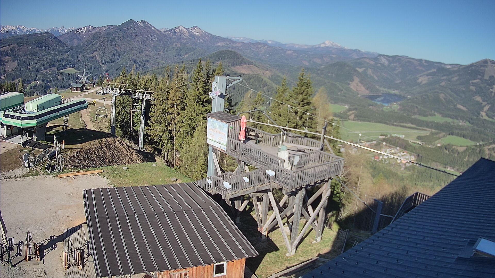 Archiv Foto Webcam Mariazeller Bürgeralpe