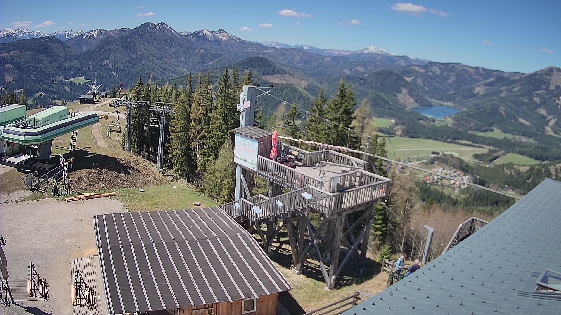 Archiv Foto Webcam Mariazeller Bürgeralpe