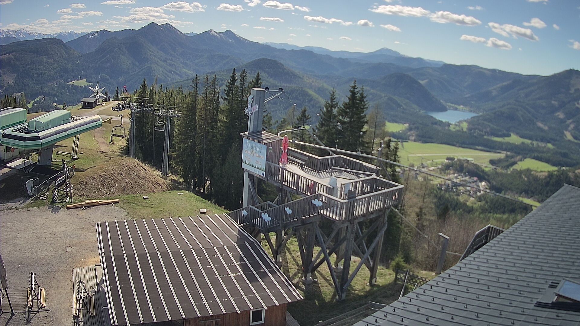 Archiv Foto Webcam Mariazeller Bürgeralpe